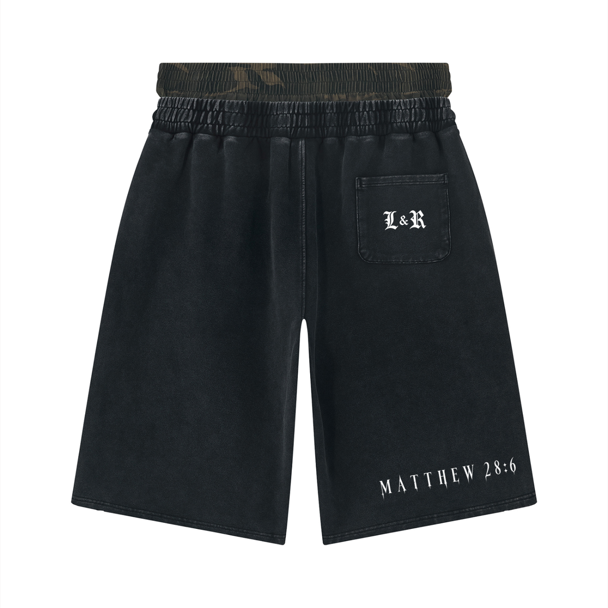 LYFTN&RYSN EST Vintage Wash Wide shorts