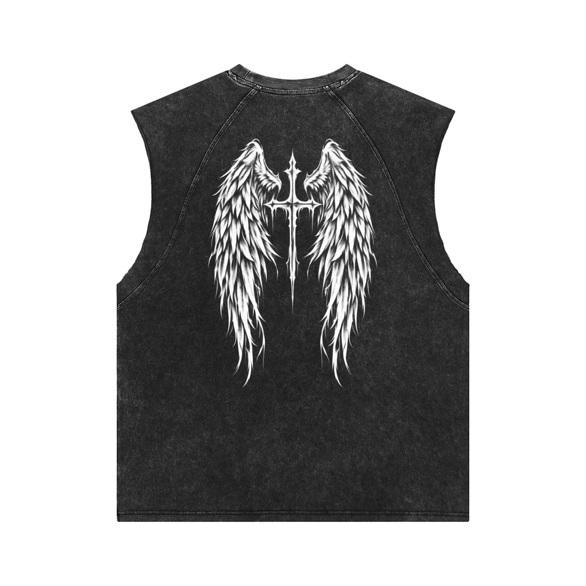 LYFTN&RYSN Angelic Washed Cut-off