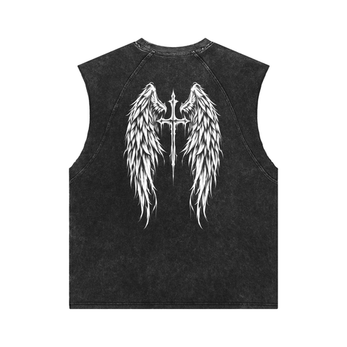 LYFTN&RYSN Angelic Washed Cut-off